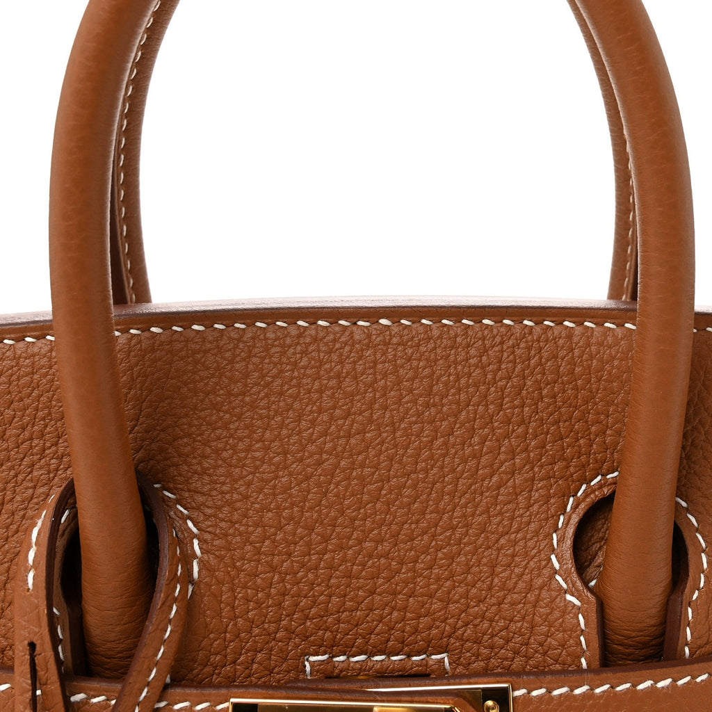 Togo Birkin 25 Gold