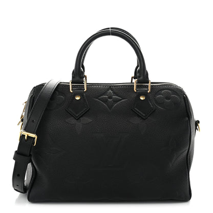 Empreinte Monogram Giant Speedy Bandouliere 25 Black