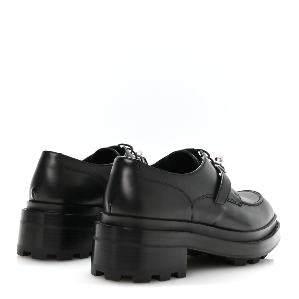 Glossed Calfskin First Oxford 39 Black