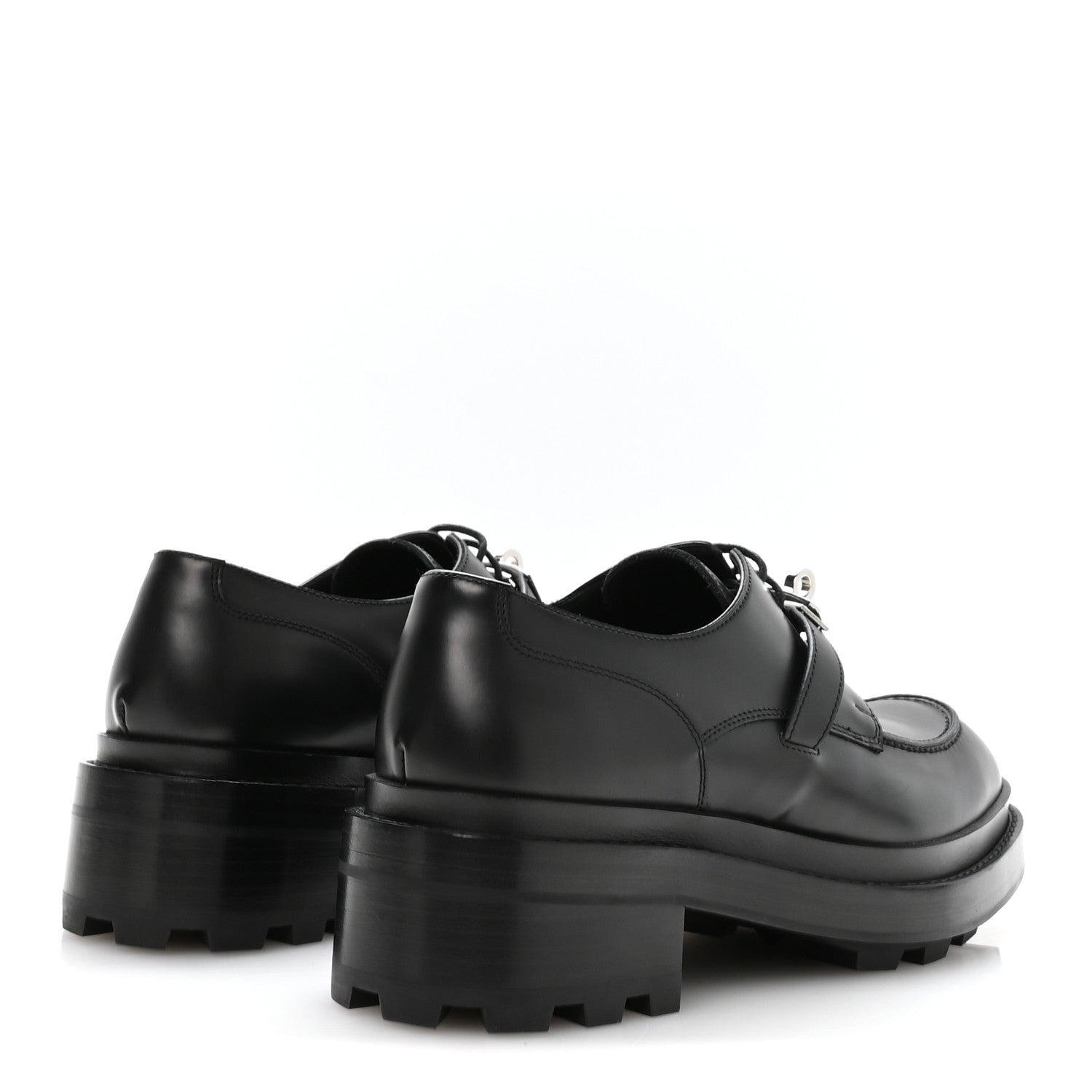 Glossed Calfskin First Oxford 39 Black