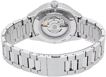 Tag Heuer Carrera Day Date Blue Dial Silver Steel Strap Watch for Women - WBN2012.BA0640
