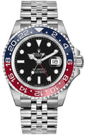 Rolex GMT-Master II Pepsi Oystersteel Jubilee Men's Watch 126710BLRO-0001
