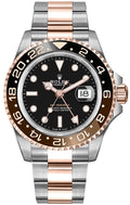Rolex GMT-Master II Root Beer Rose Gold & Steel Men's Watch 126711CHNR-0002