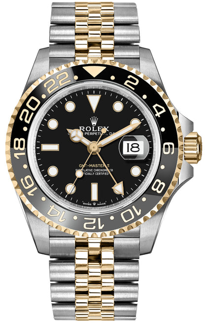 Rolex GMT-Master II "Zombie" Yellow Gold & Steel Men's Watch 126713GRNR-0001