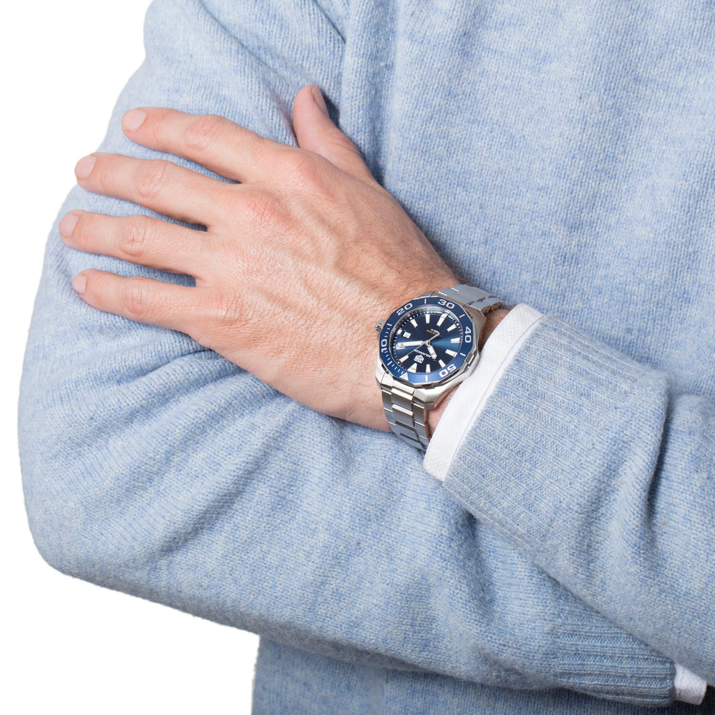 Tag Heuer Aquaracer Blue Dial Watch for Men - WAY111C.BA0928
