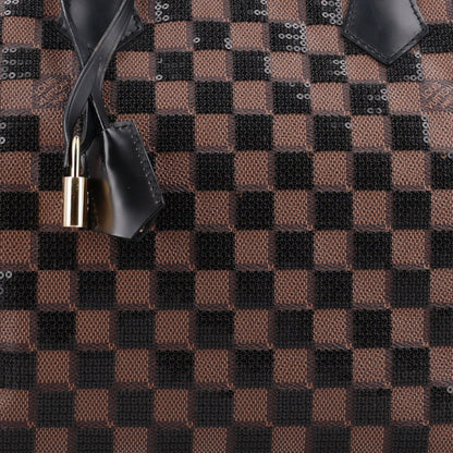 Damier Paillettes Speedy 30 Black