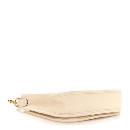 Taurillon Clemence Evelyne 23 Poche III Cream