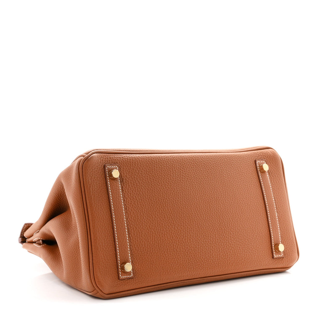 Togo Birkin 30 Gold