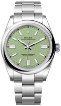 Rolex Oyster Perpetual 41 Green Dial Men's Watch 134300-0006