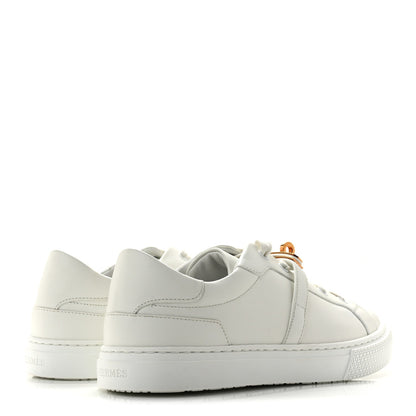 Calfskin Day Sneakers 37.5 White