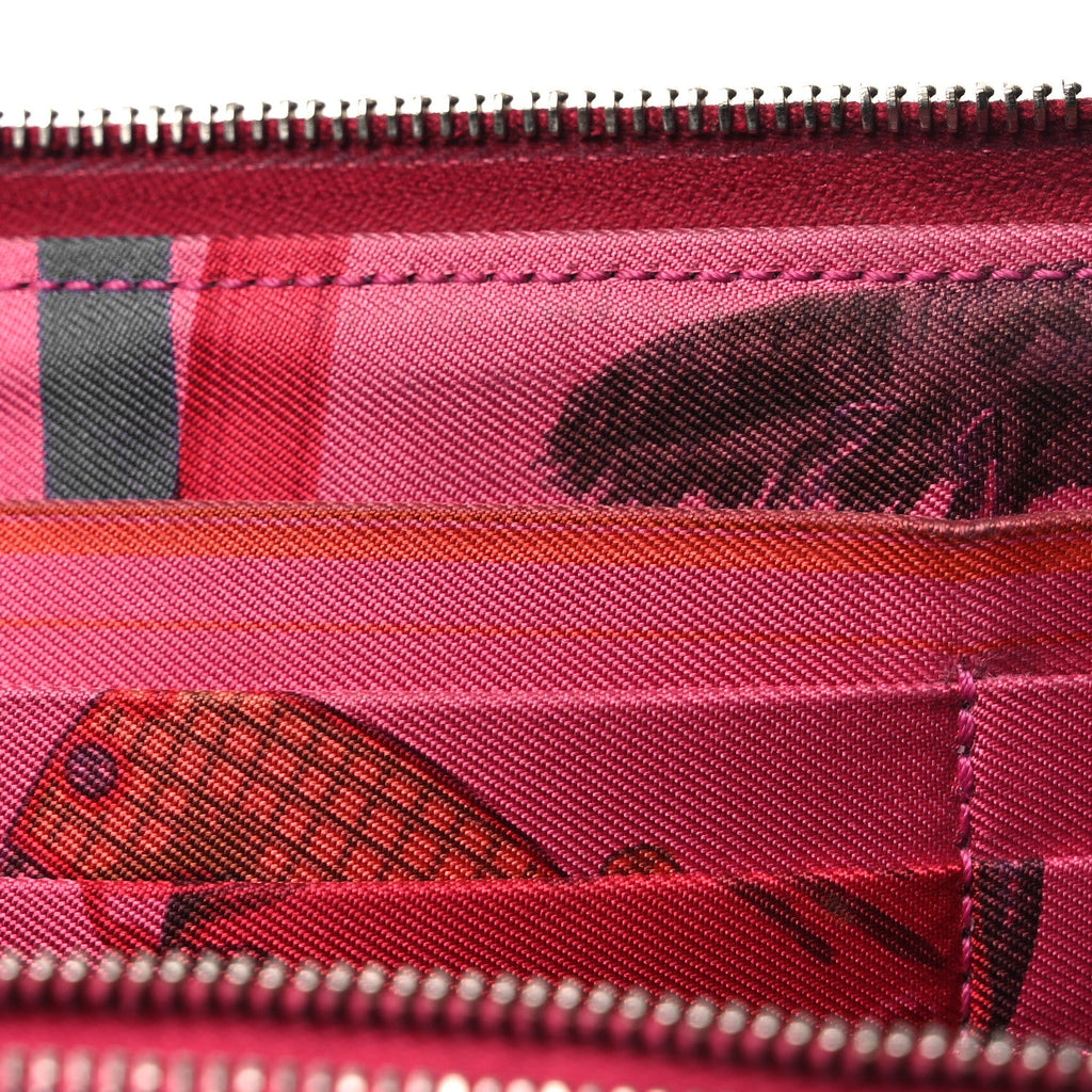 Epsom Silk'In Wallet Capucine
