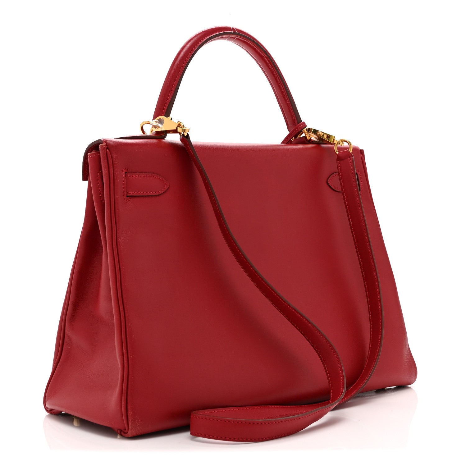 Tadelakt Kelly Retourne 32 Rouge Vif