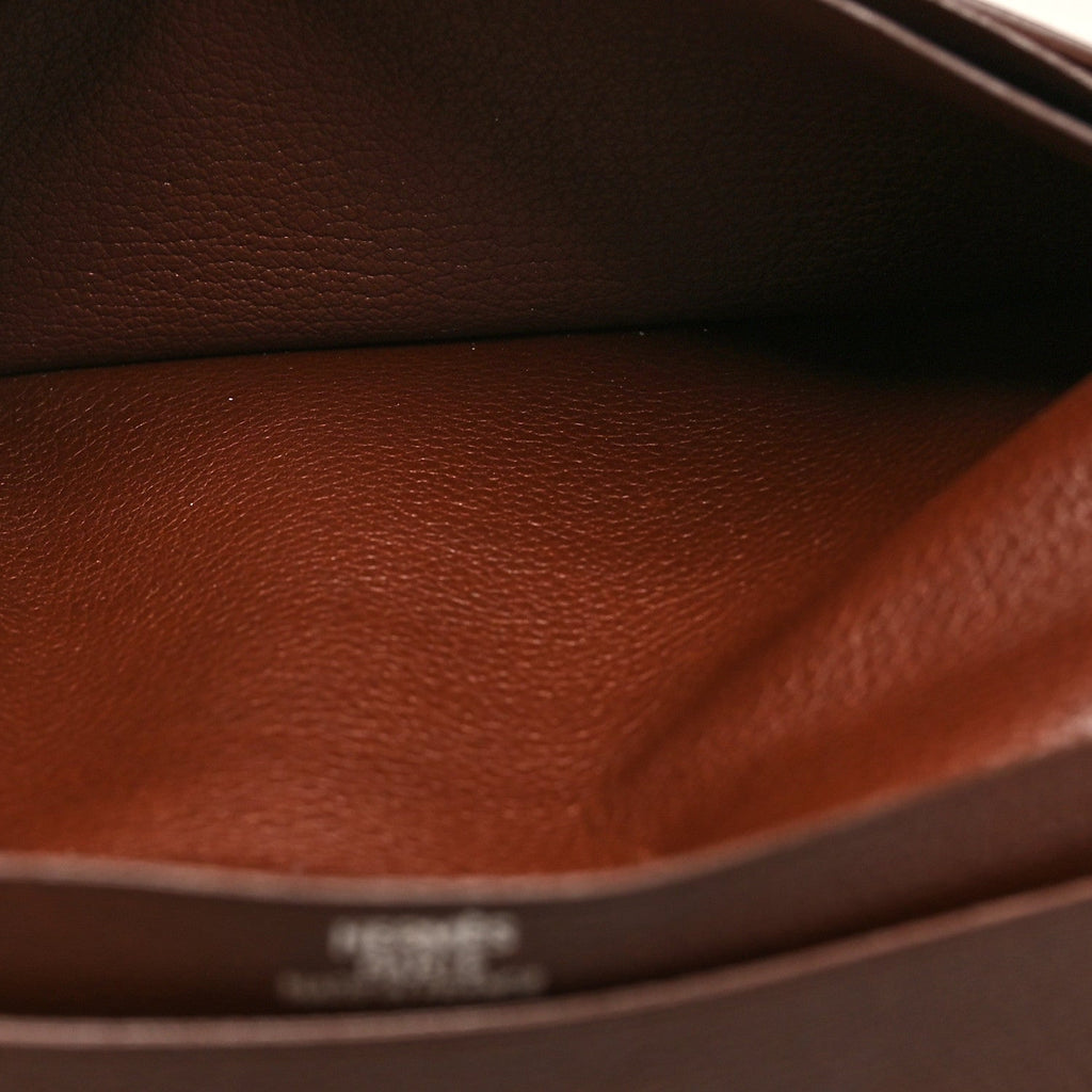 Evercolor Citizen Twill Long Wallet Chocolate