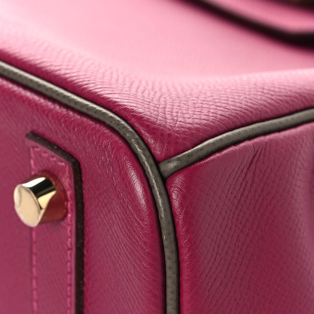 Epsom Horseshoe Birkin 30 Rose Poupre Etain