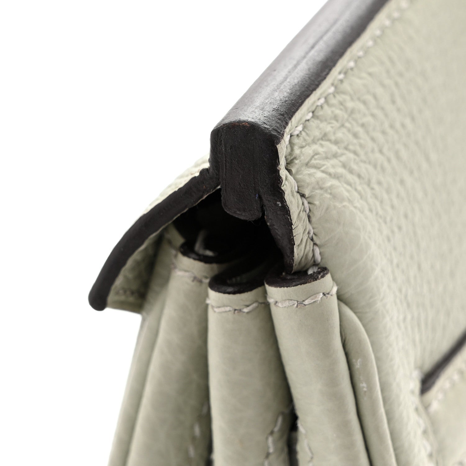 Togo Birkin 25 Gris Neve