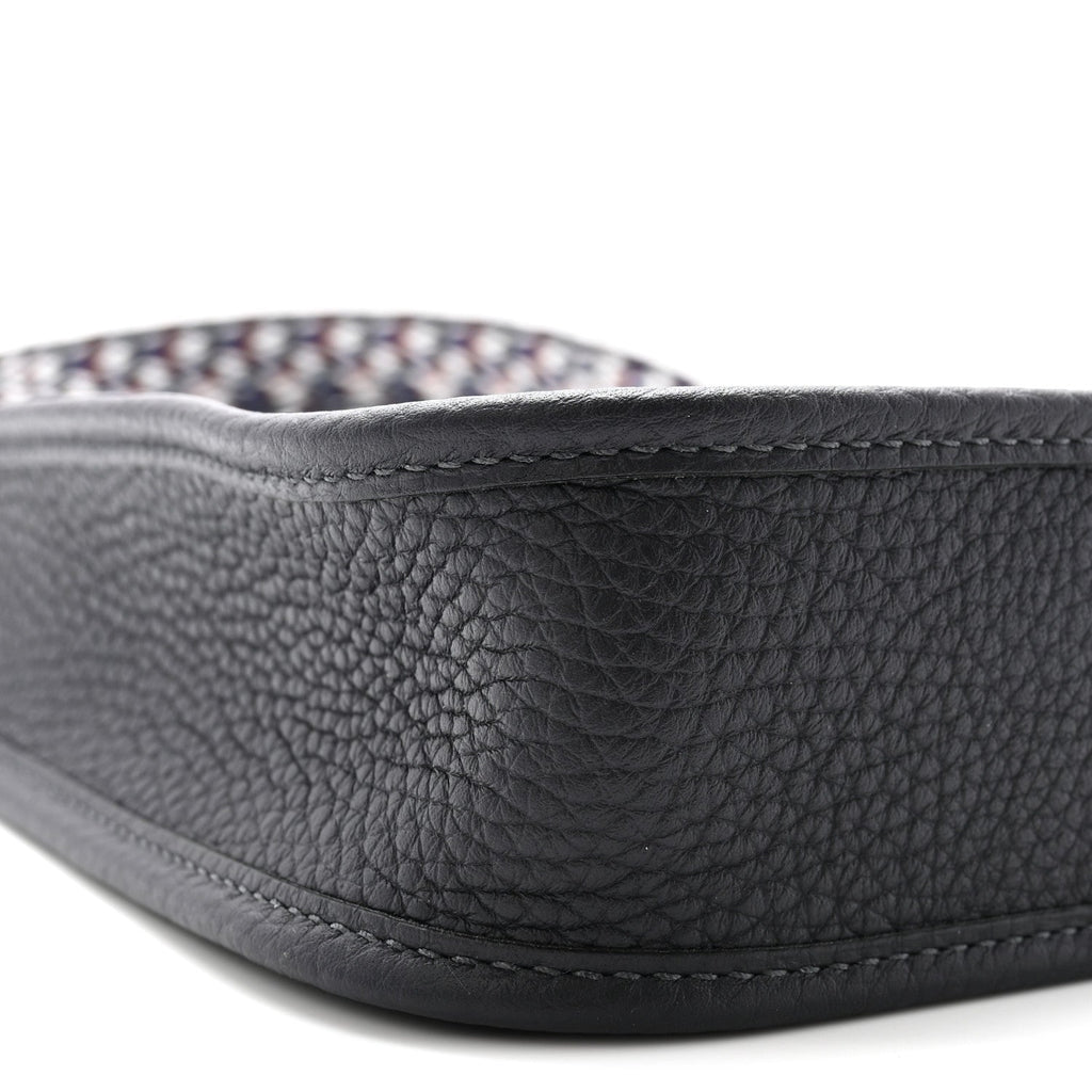 Taurillon Clemence Zigzag Evelyne TPM Caban Black Bleu Zellige Indigo