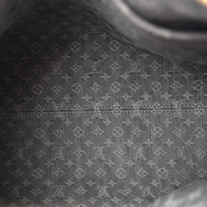 Monogram Denim Speedy Soft 30 Washed Gray
