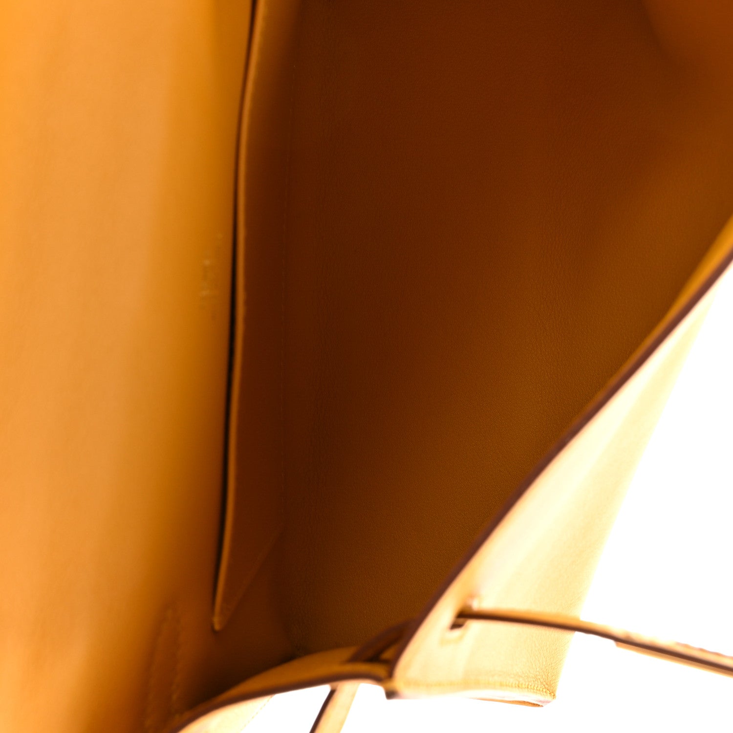 Swift Kelly Pochette Clutch Jaune Ambre