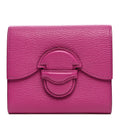 Chevre Mysore 1938 Wallet 19 Rose Pourpre