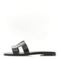 Box Calfskin Oran Sandals 36.5 Black
