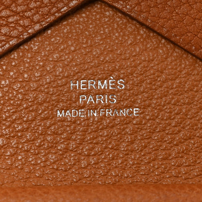 Barenia Faubourg  Calvi Duo Card Case Fauve