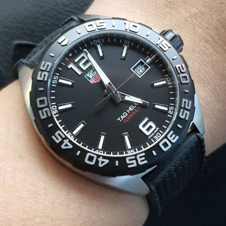 Tag Heuer Formula 1 Black Dial Watch for Men - WAZ1110.FT8023