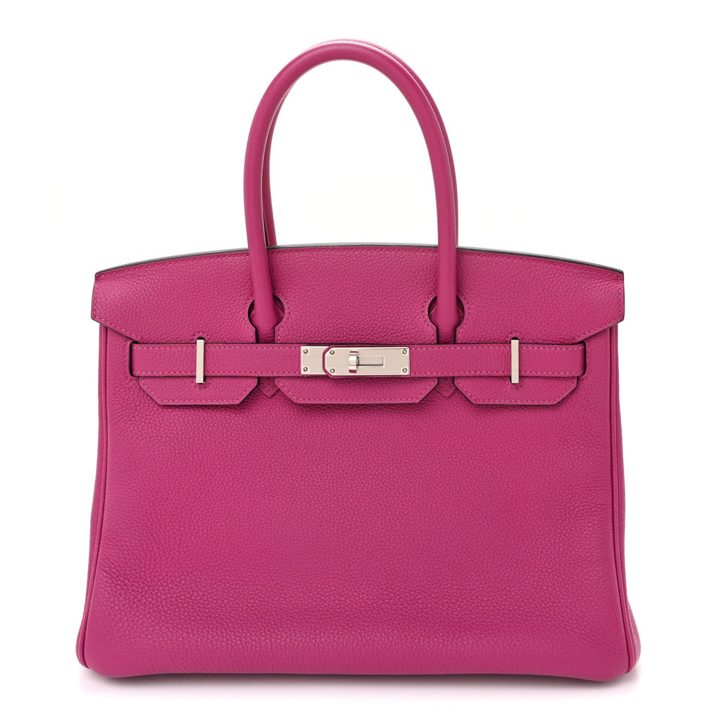 Togo Birkin 30 Rose Pourpre
