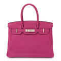 Togo Birkin 30 Rose Pourpre
