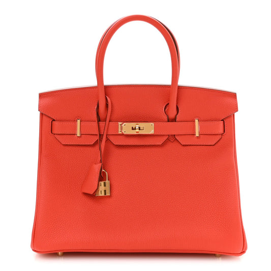 Togo Birkin 30 Capucine