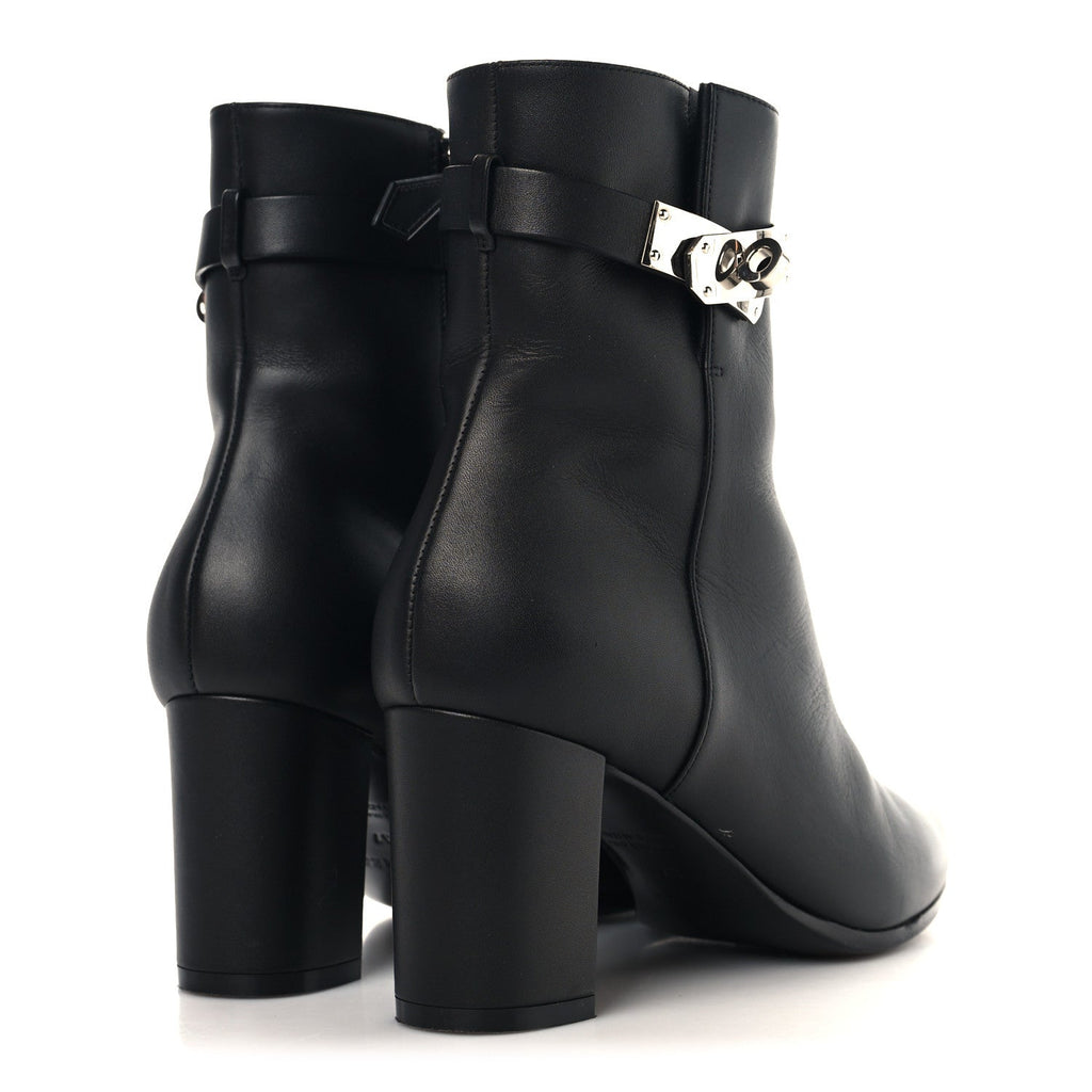 Calfskin Saint Germain Ankle Boots 37 Black
