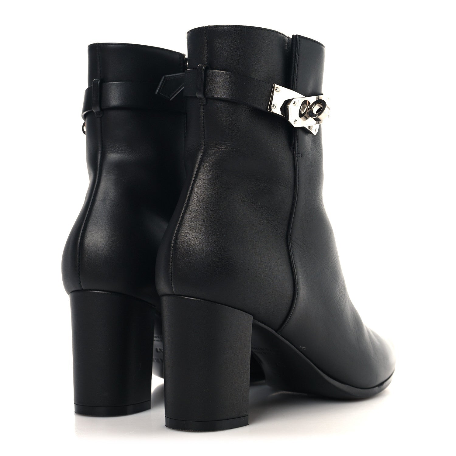Calfskin Saint Germain Ankle Boots 37 Black