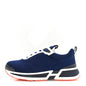 Technical Knit Men's Heros Sneakers 42.5 Marine White