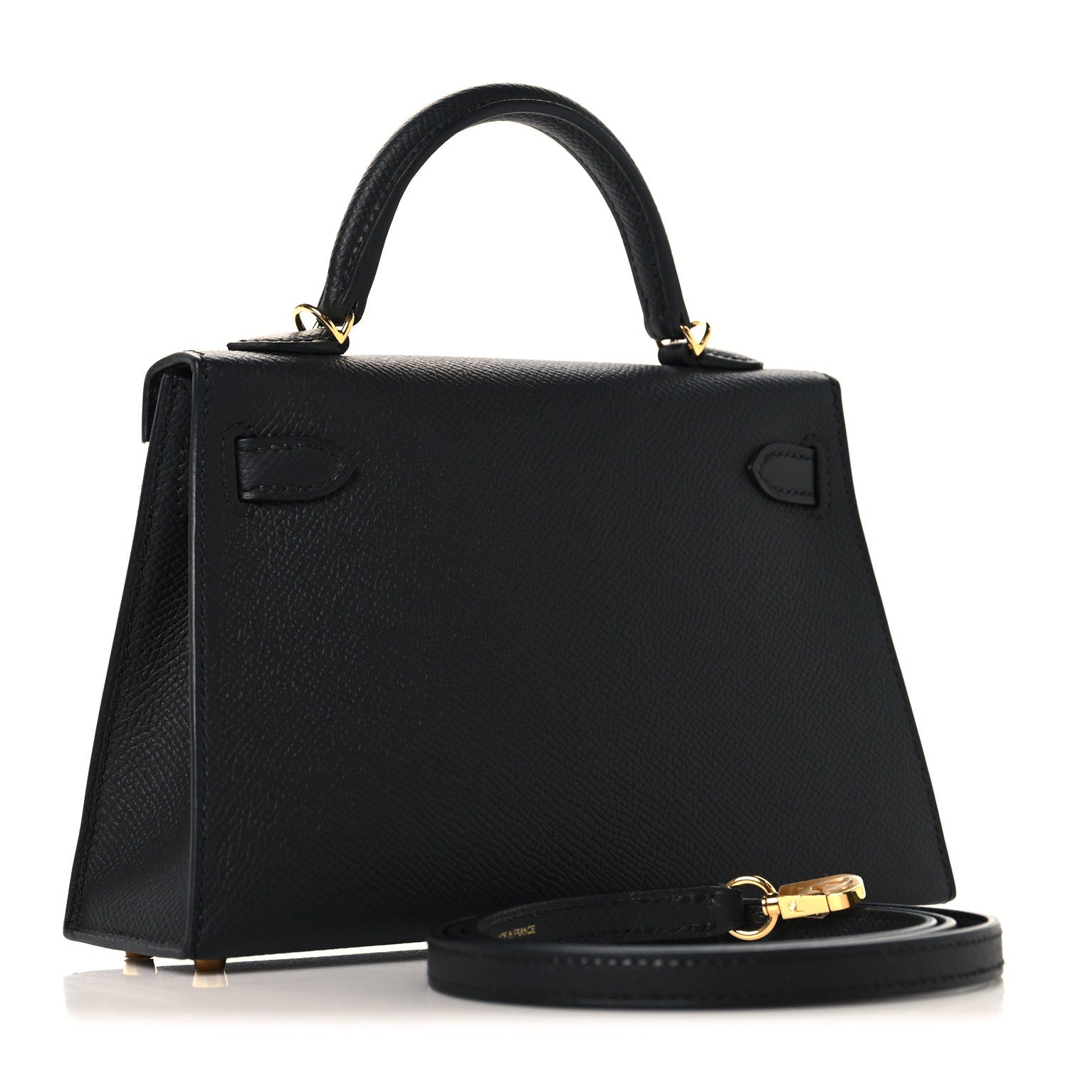 Epsom Mini Kelly Sellier 20 Black
