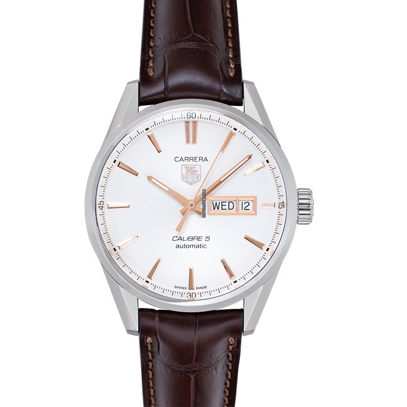 Tag Heuer Carrera White Dial Watch for Men - WAR201D.FC6291