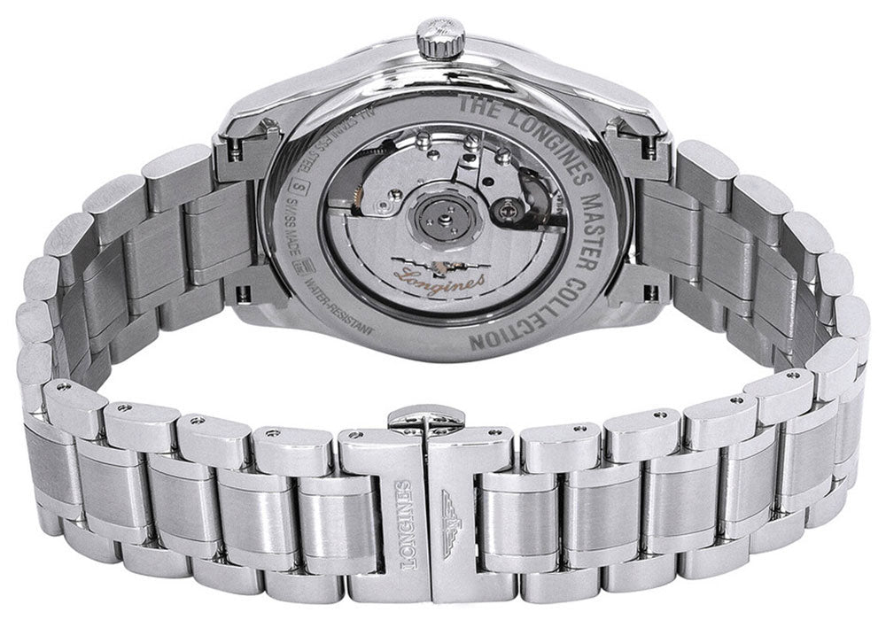 Longines Master Collection Automatic Stainless Steel Blue Dial Date/Month Mens Watch L2.910.4.92.6