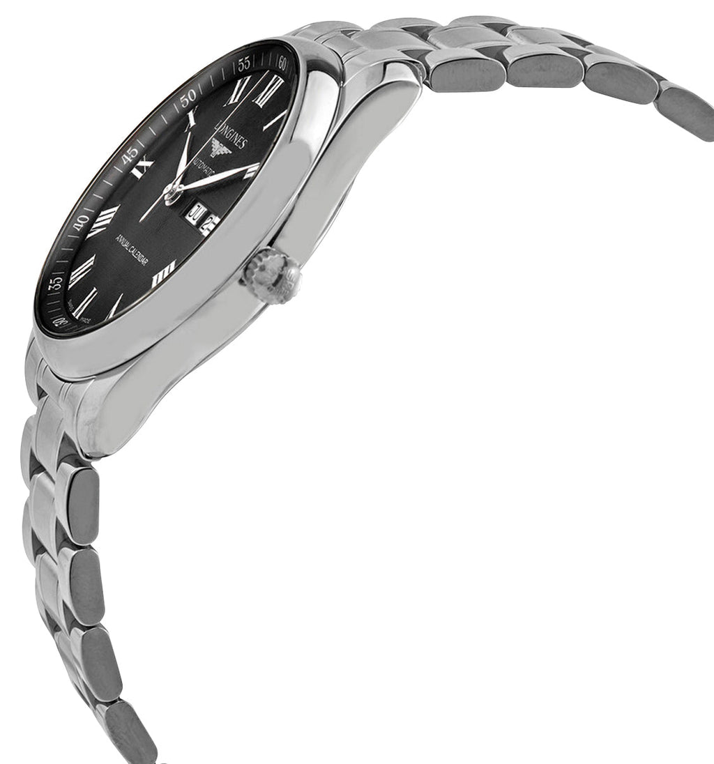 Longines Master Collection Automatic Stainless Steel Black Dial Date/Month Mens Watch L2.920.4.51.6