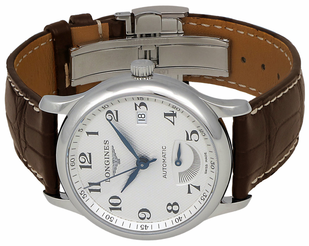Longines Master Collection Power Reserve Automatic Stainless Steel Mens Watch Calendar L2.708.4.78.3