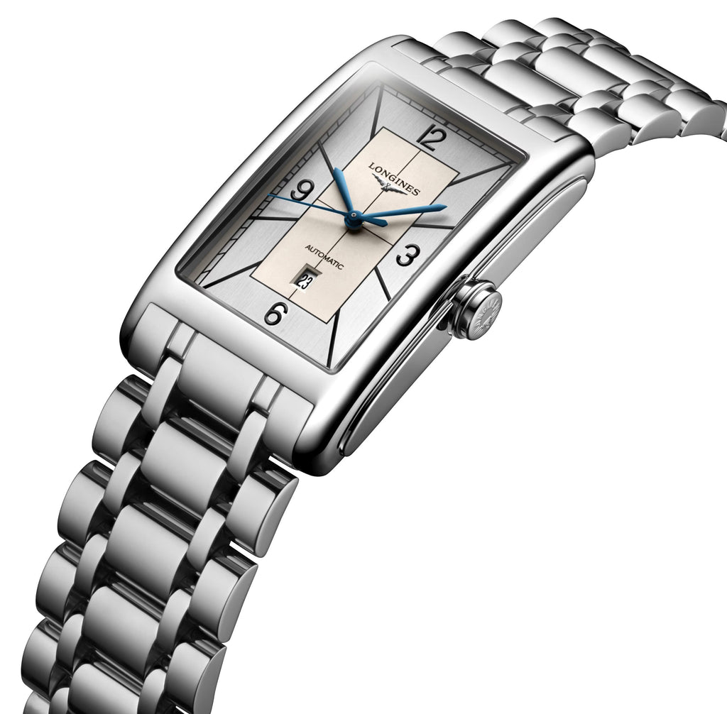 Longines DolceVita Automatic Stainless Steel Silver Dial Date Mens Watch L5.767.4.73.6