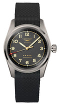 Longines Spirit Automatic COSC Titanium Gray Dial Black Nylon Strap Mens Watch L3.810.1.53.2