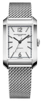 Baume & Mercier Hampton Automatic Stainless Steel Mesh Silver Dial Mens Watch M0A10672