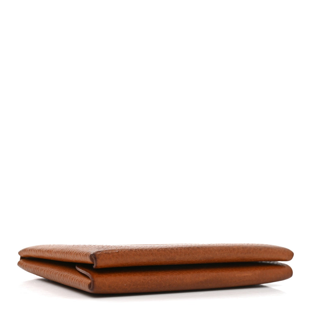 Barenia Faubourg  Calvi Duo Card Case Fauve