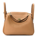 Taurillon Clemence Mini Lindy 20 Biscuit