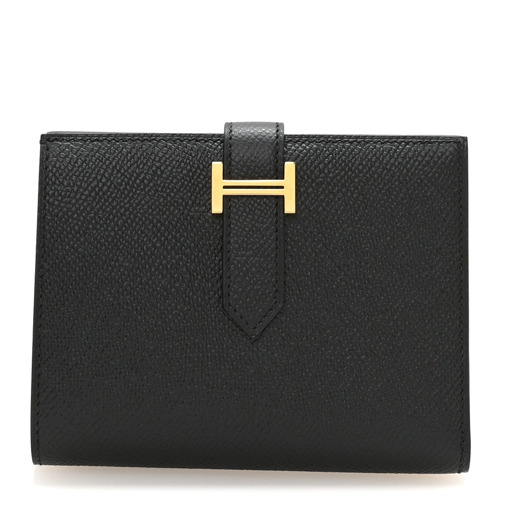 Epsom Bearn Compact Wallet Black