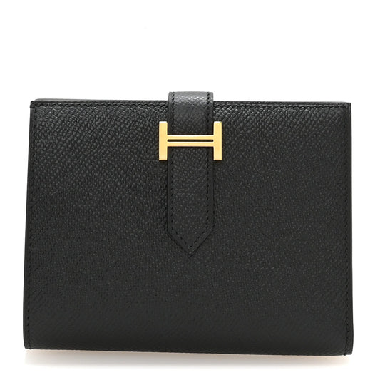 Epsom Bearn Compact Wallet Black