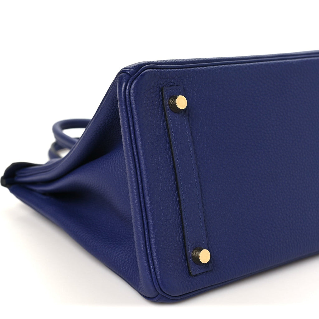 Togo Birkin 30 Bleu Encre