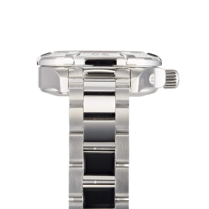 Tag Heuer Aquaracer Diamonds Mother of Pearl Dial Silver Steel Strap Watch for Women - WBD1414.BA0741