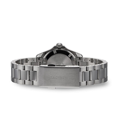 Tag Heuer Aquaracer Diamonds Mother of Pearl Dial Silver Steel Strap Watch for Women - WBD131B.BA0748