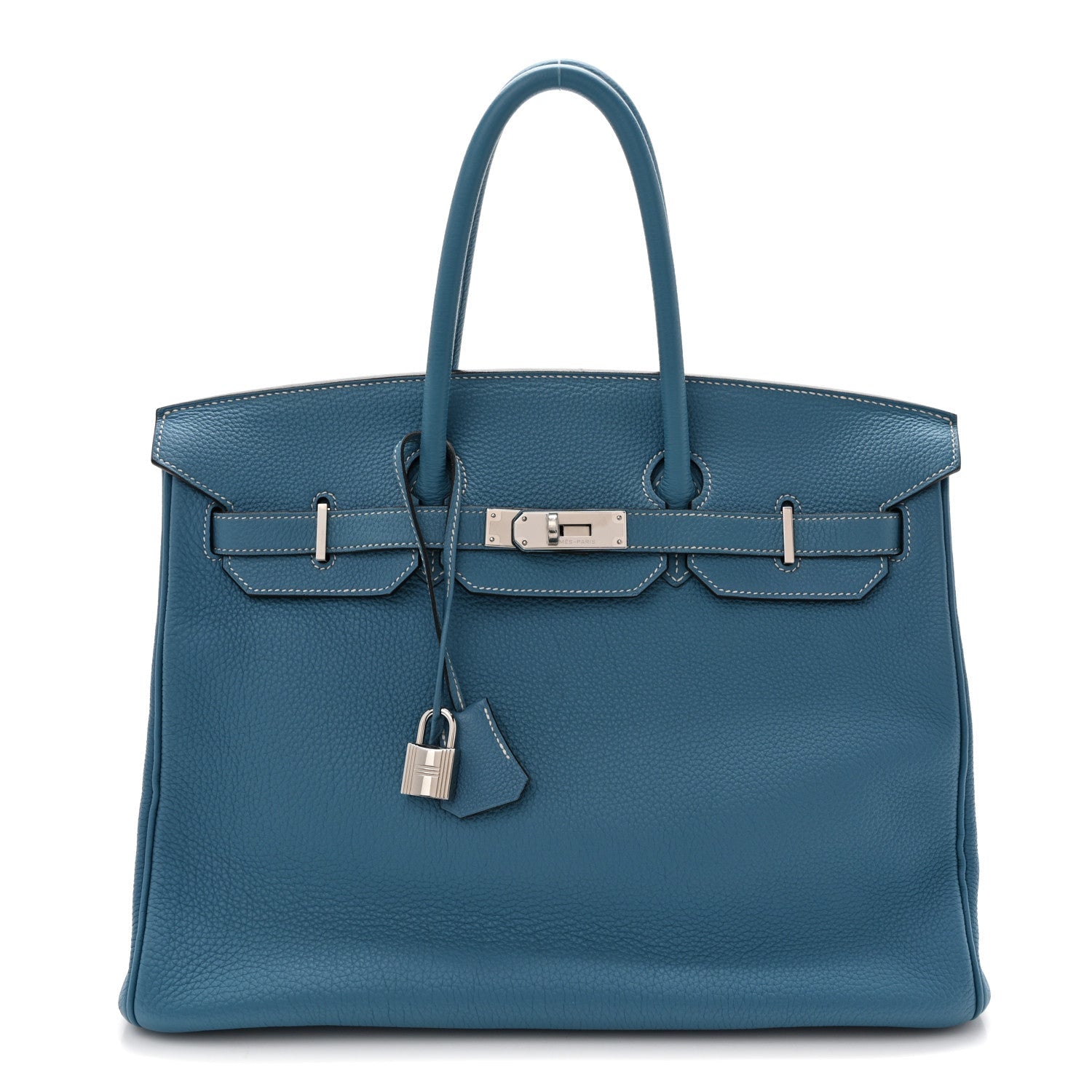 Togo BIRKIN 35 Blue Jean