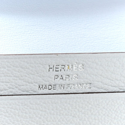 Chevre Mysore Bearn Card Holder Wallet Bleu Brume