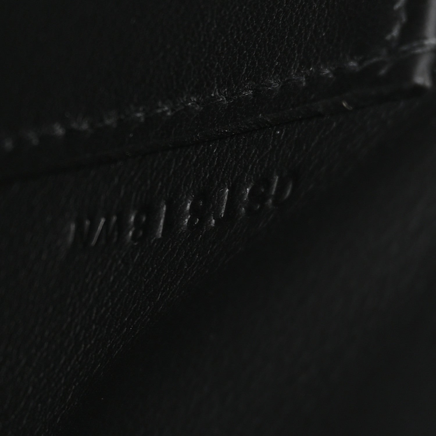 Swift Kelly Cut Clutch Pochette Black